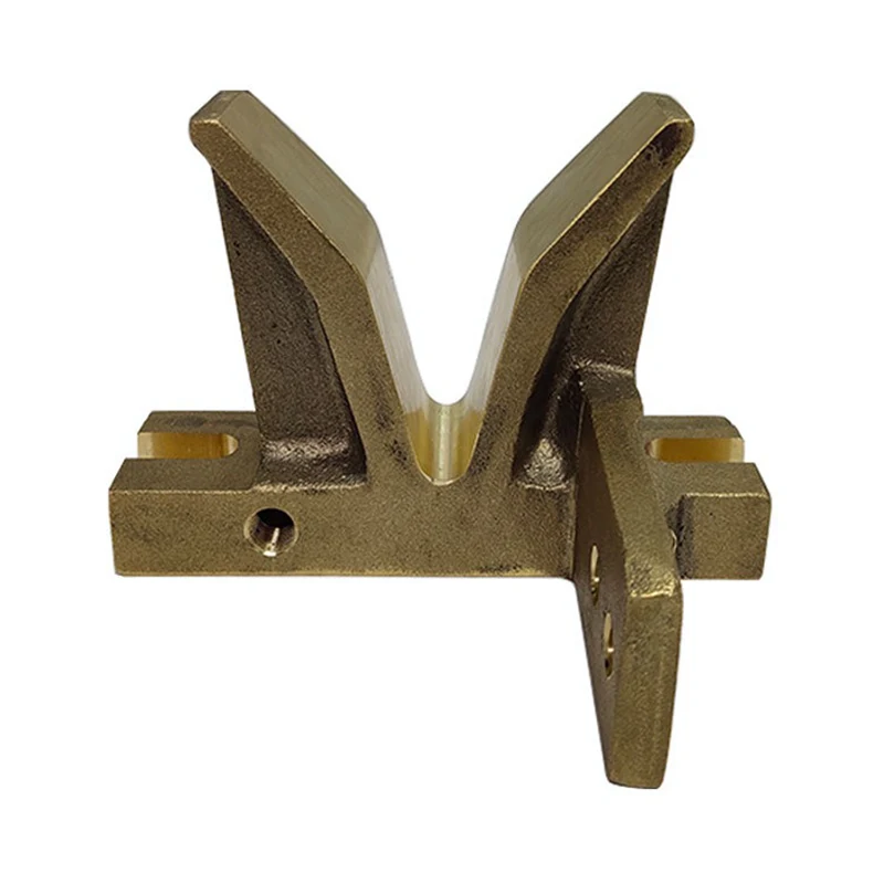 ອຸປະກອນເສີມໄຟຟ້າ Copper V Seat Sand Casting Copper Parts
