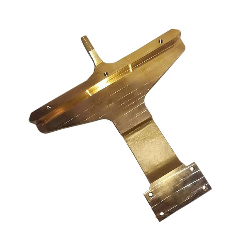 Electroplating Line Conductive Hook Sand Casting ຊິ້ນສ່ວນທອງແດງ