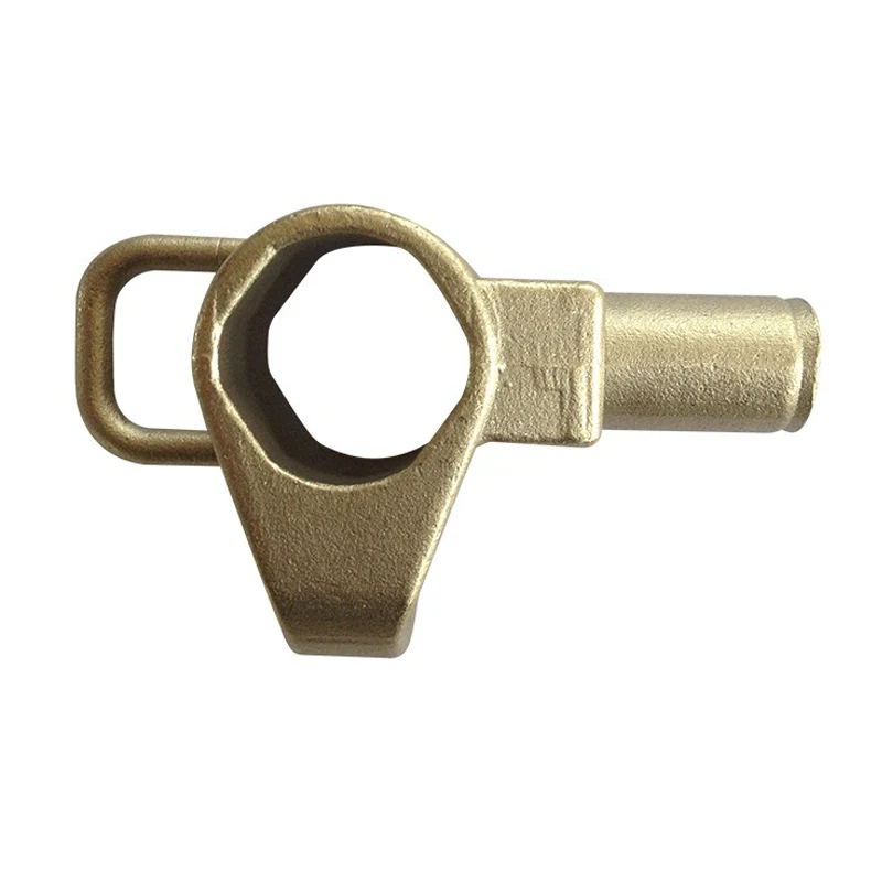 Hook Handle Fittings Sand Casting ທອງເຫລືອງ